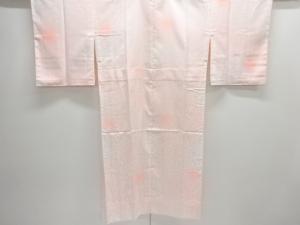 未使用品　狢菊模様織り出し暈し単衣長襦袢